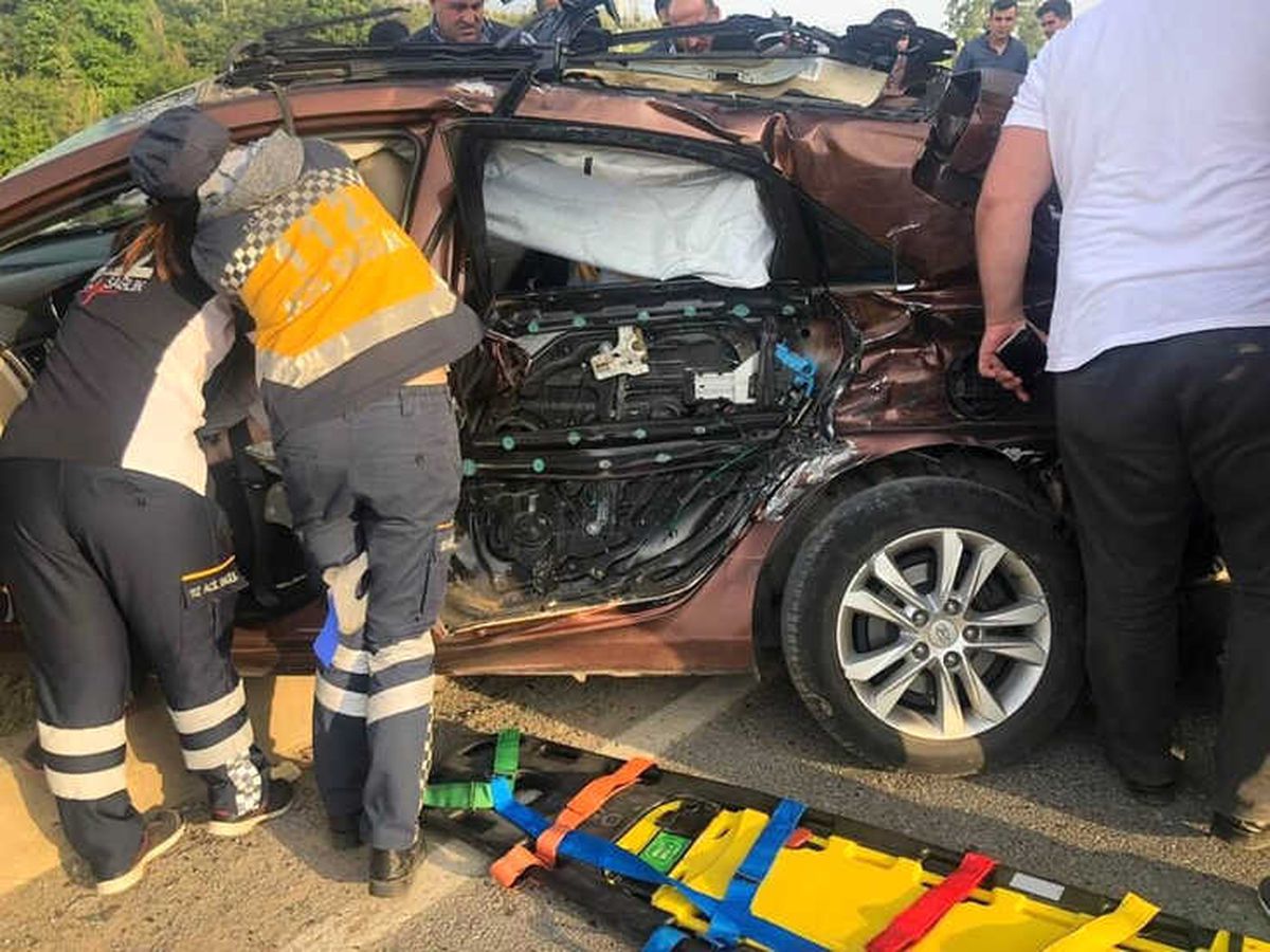 Sakarya\'da Trafik Kazası: 1 Ölü, 2 Yaralı