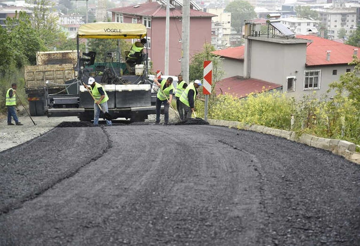Tekkeköy\'de Yol Seferberliği