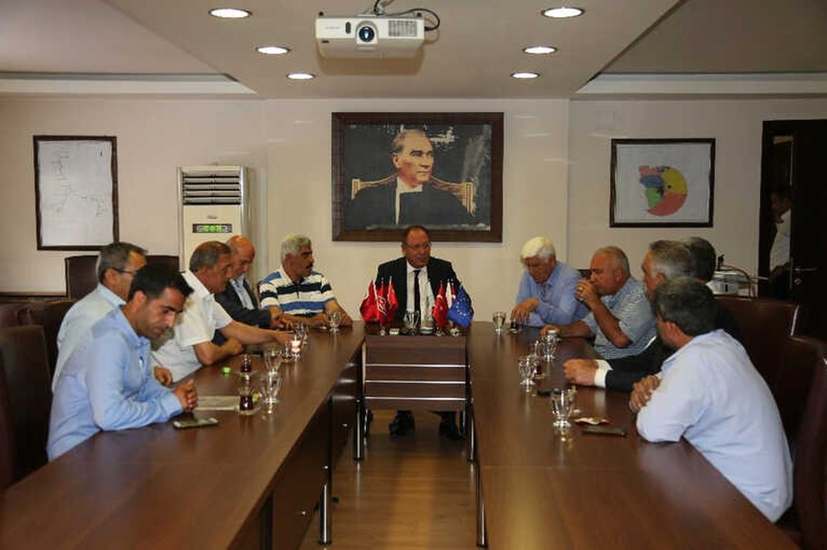 Yüreğirli Muhtarlardan Aski\'ye Ziyaret