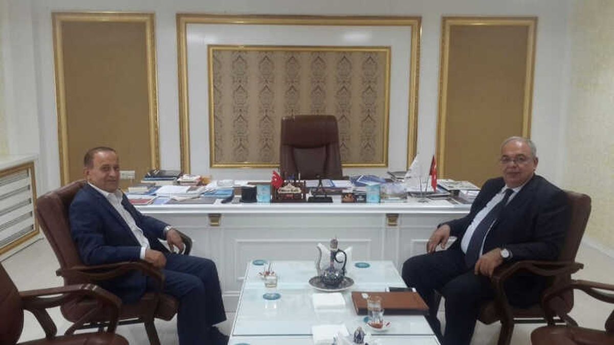 Aday Adayı Özet Başkan Kutlu\'yu Ziyaret Etti
