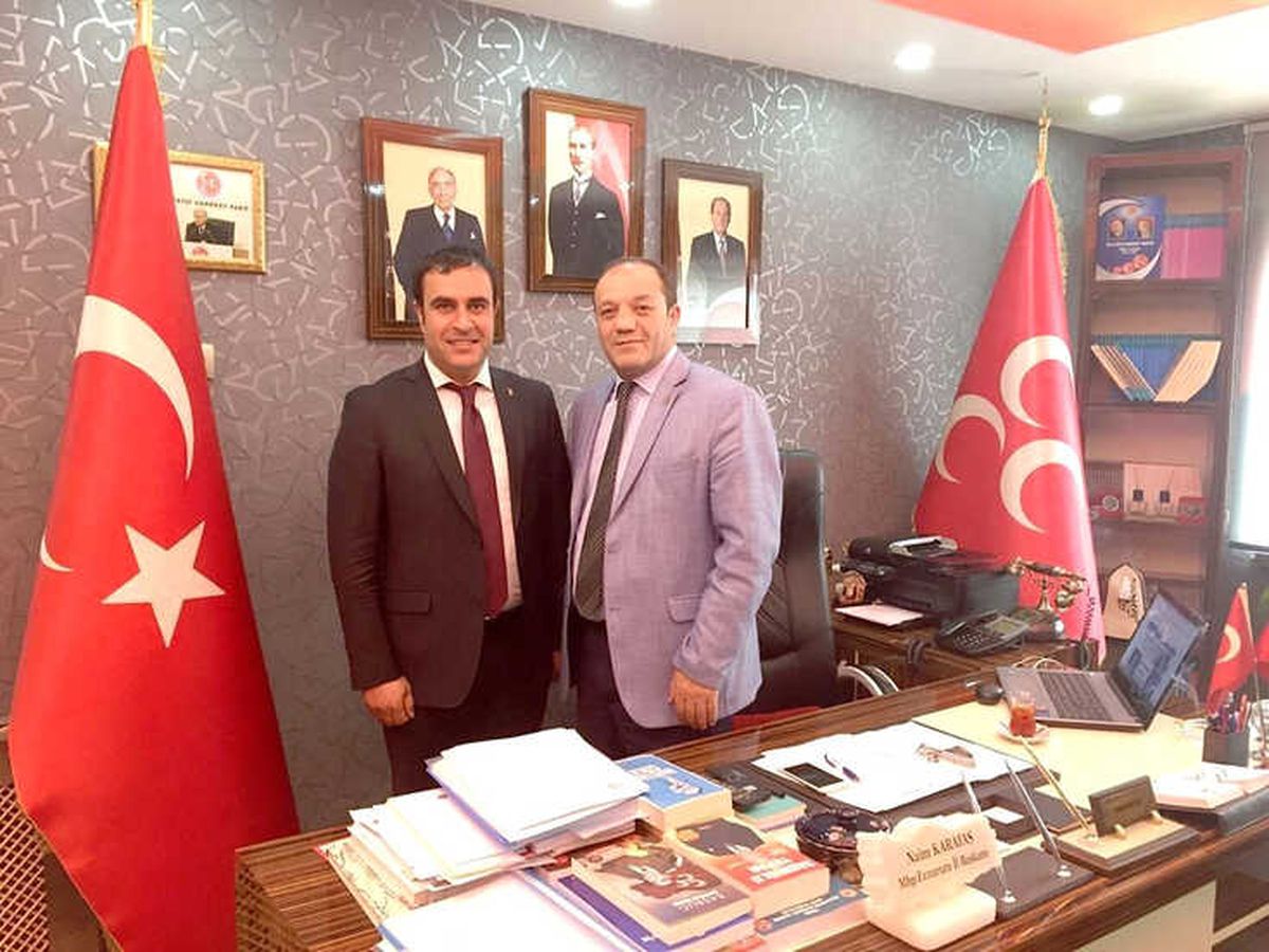 Ak Partili Karadağ\'dan MHP\'ye Ziyaret