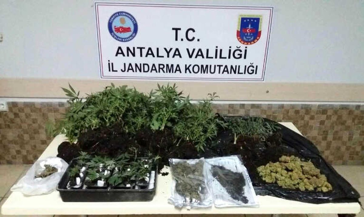 Antalya\'da Uyuşturucu Operasyonu
