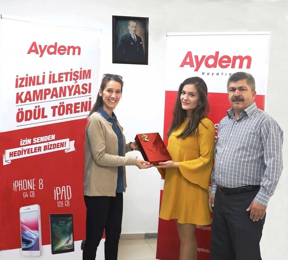 Aydem İzinli İletişim Kampanyası\'nın Talihlileri Ödüllerine Kavuştu