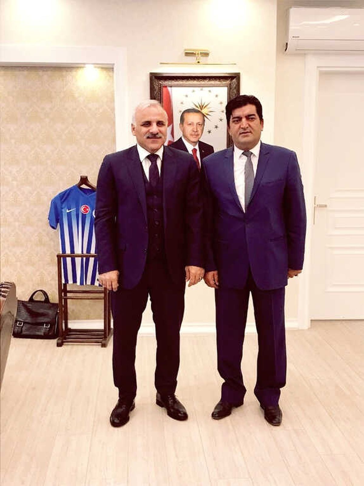 Başkan Erbenzer\'den Vali Zorluoğlu\'na Ziyaret