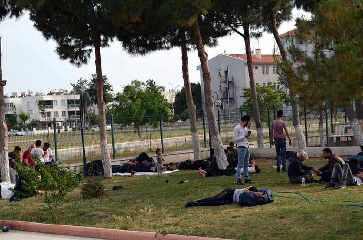Didim\'de Göçmenlere Geçit Verilmedi
