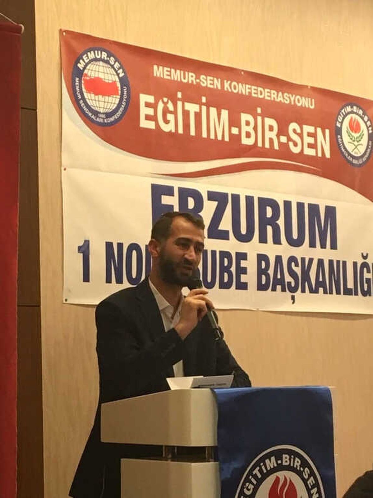 Eğitim Bir- Sen Erzurum Şube Başkanı Ciyavul: "Kamu Emekçisi Bayram İkramiyesine Kilitlendi"