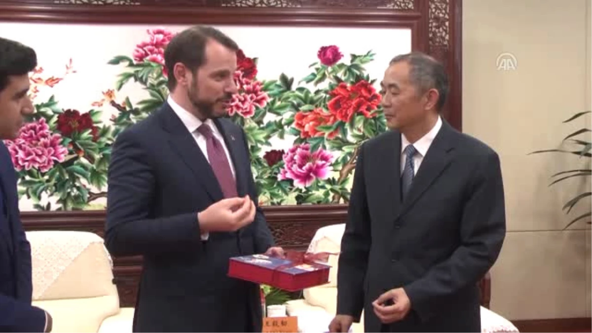 Enerji ve Tabii Kaynaklar Bakanı Albayrak Çin\'de