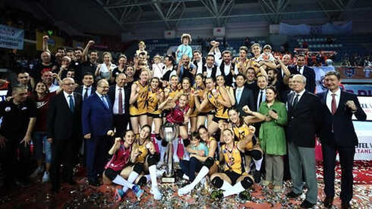Kadın Voleybolunda Şampiyon Vakıfbank