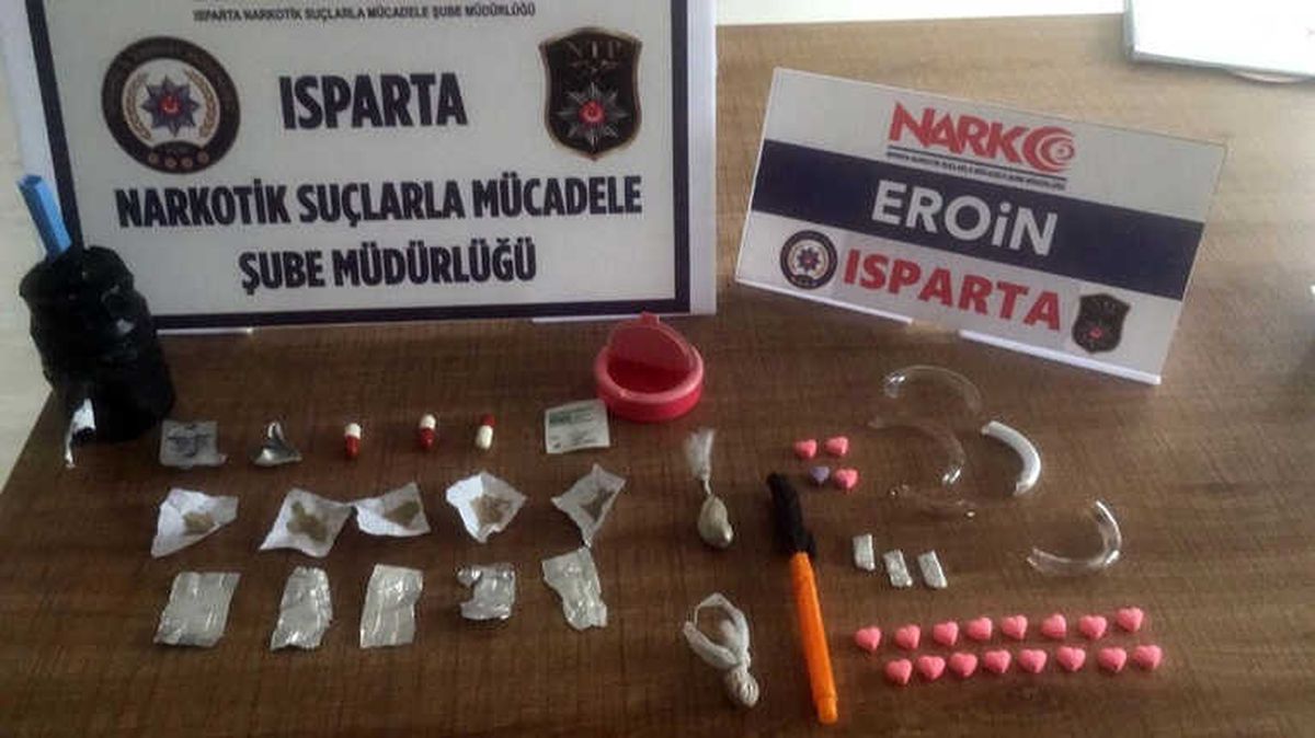 Isparta\'daki Uyuşturucu Operasyonunda 2 Kişi Tutuklandı