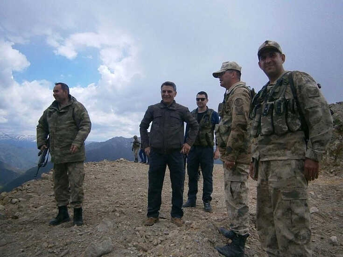 Kaymakam ve Komutandan Askeri Üs Bölgelerine Ziyaret