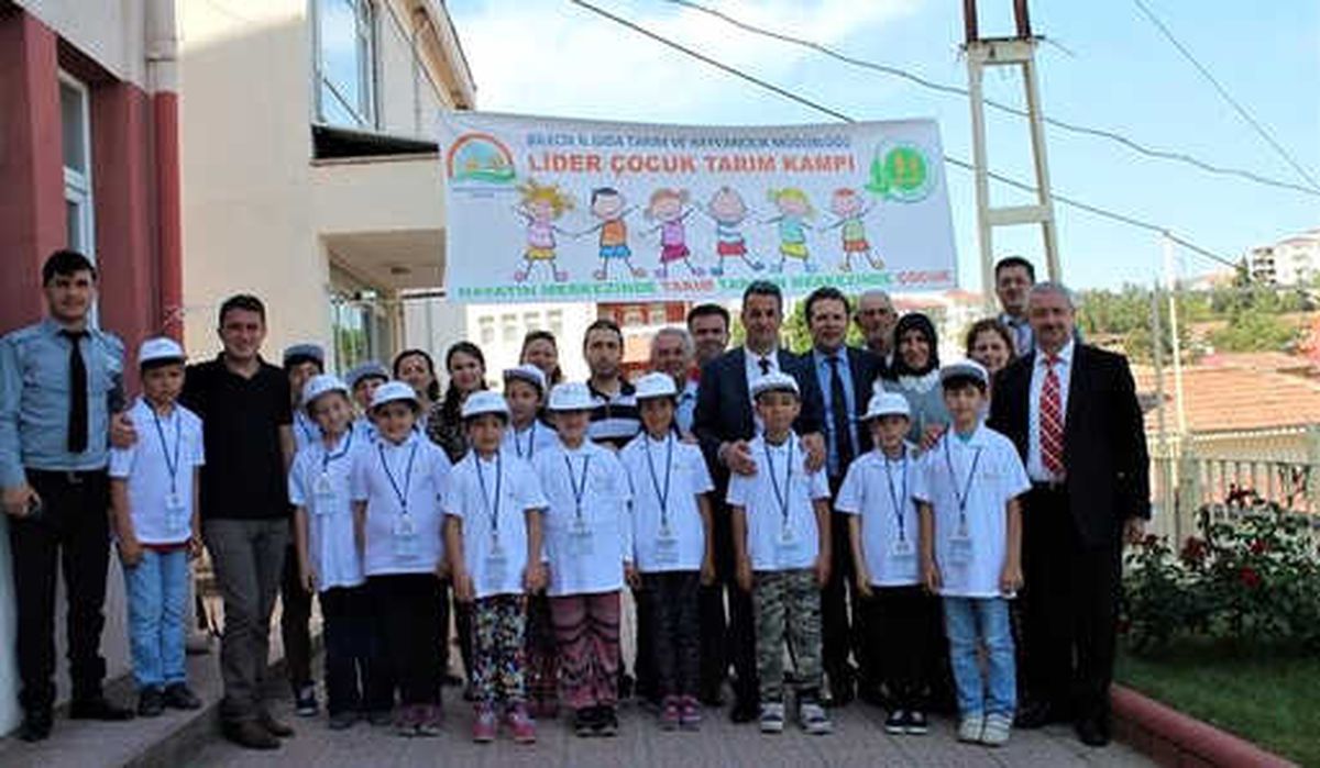 Lider Çocuk Tarım Kampı"Nın Beşincisi Bilecik\'te Başladı
