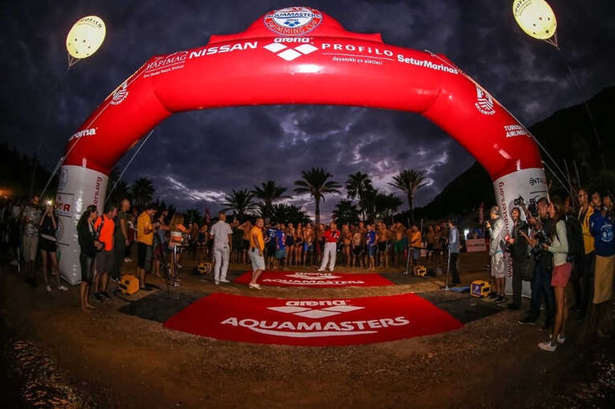 Marmaris\'te Uluslararası Arena Aquamasters Yüzme Şampiyonası Heyecanı Başlıyor