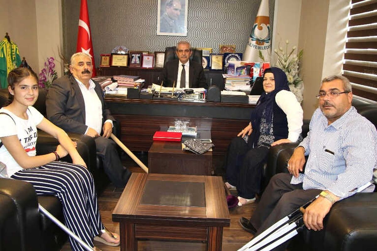 Şanlıurfa Bedensel Engelliler Derneği Demirkol\'u Ziyareti Etti