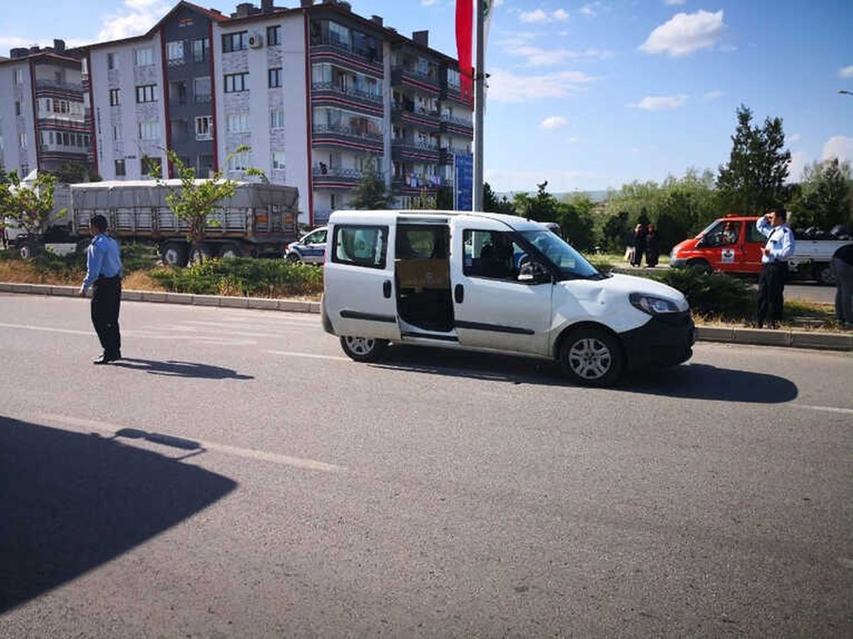 Sungurlu\'da Trafik Kazası: 1 Yaralı