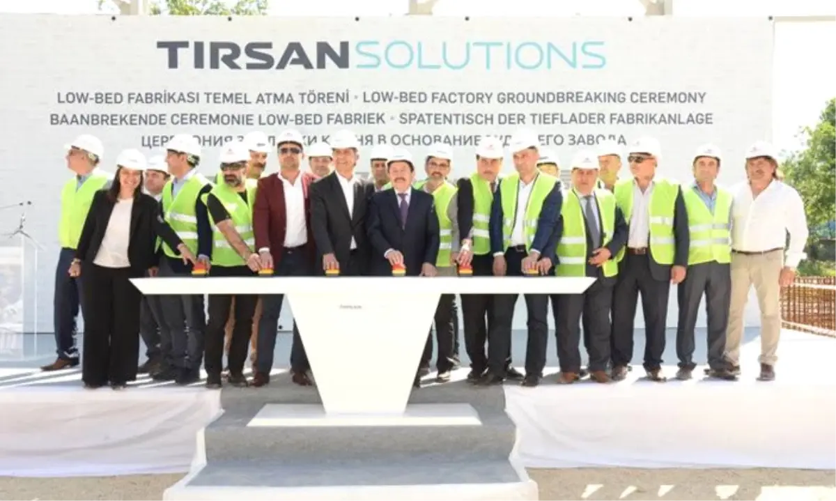 Tırsan, Avrupa\'nın En Büyük Low-bed Fabrikasını Kuruyor