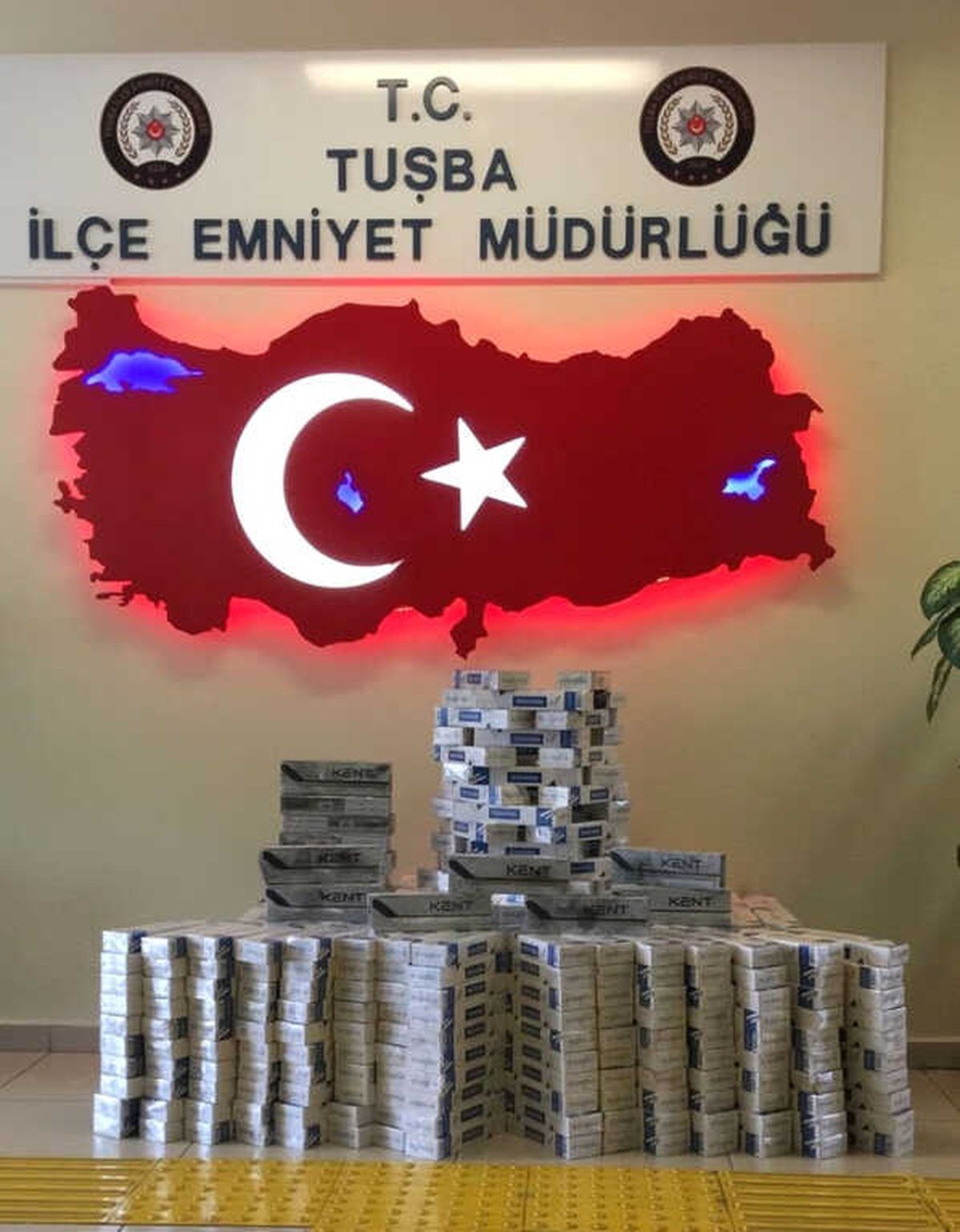 Van\'da Kaçak Sigara Operasyonu