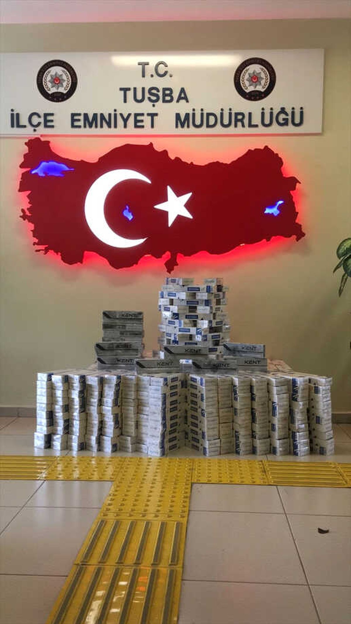 Van\'da Kaçak Sigara Operasyonu