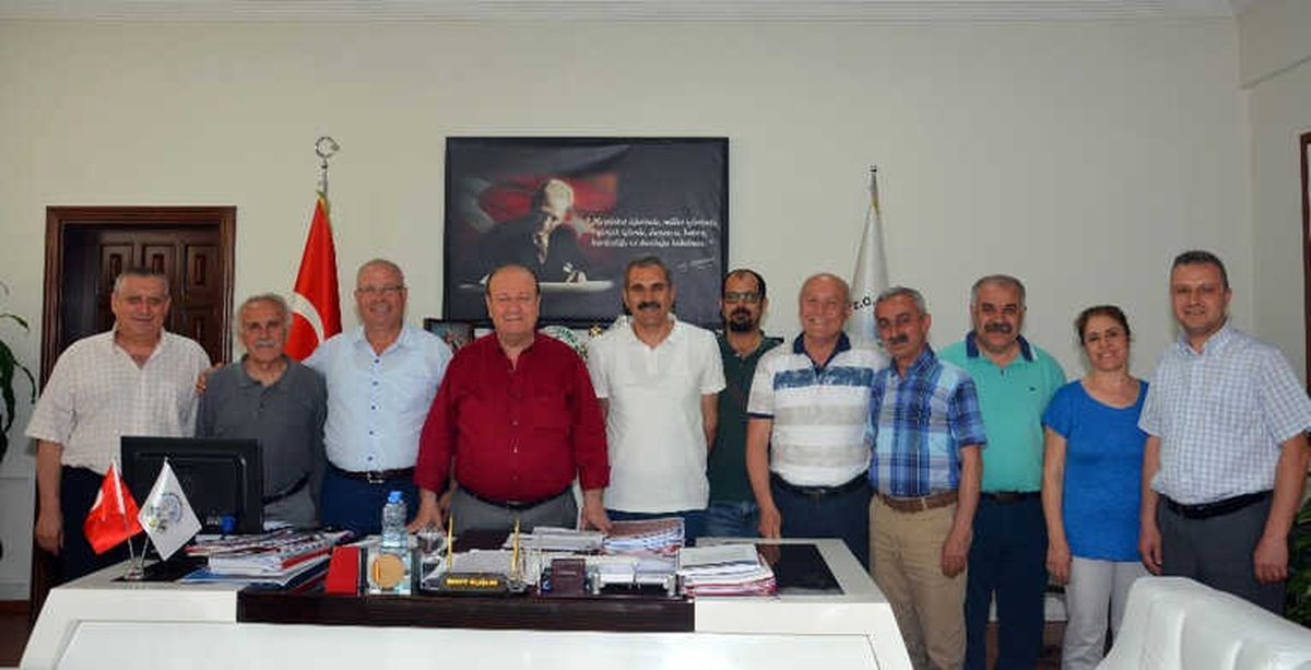 1 Mayıs Komitesinden Başkan Özkancan\'a Ziyaret