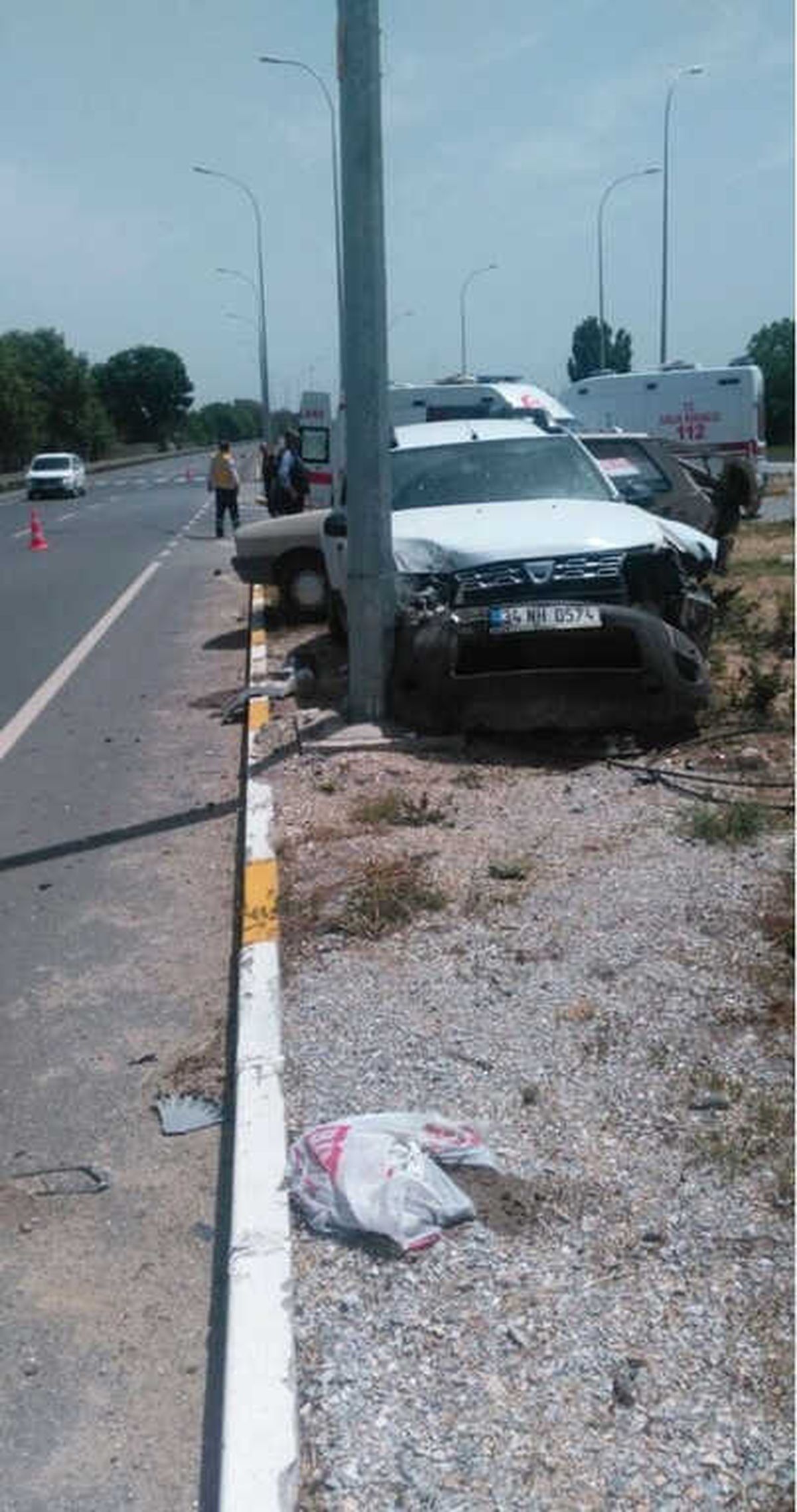 Afyonkarahisar\'da Trafik Kazası, 4 Yaralı