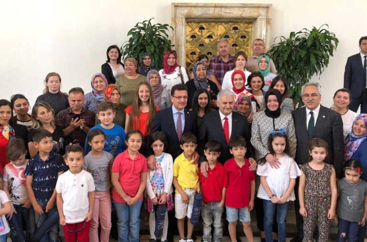 Antalyalı Öğrenciler Başbakan Yıldırım ile Görüştü