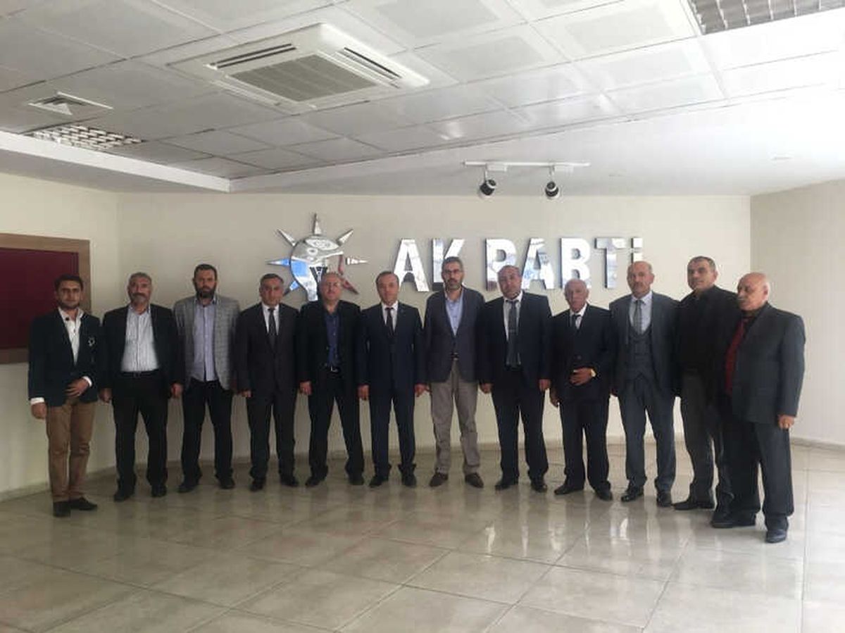 Aytaç\'tan Nizip İlçe Başkanı Fatih Uzunaslan\'a Ziyaret