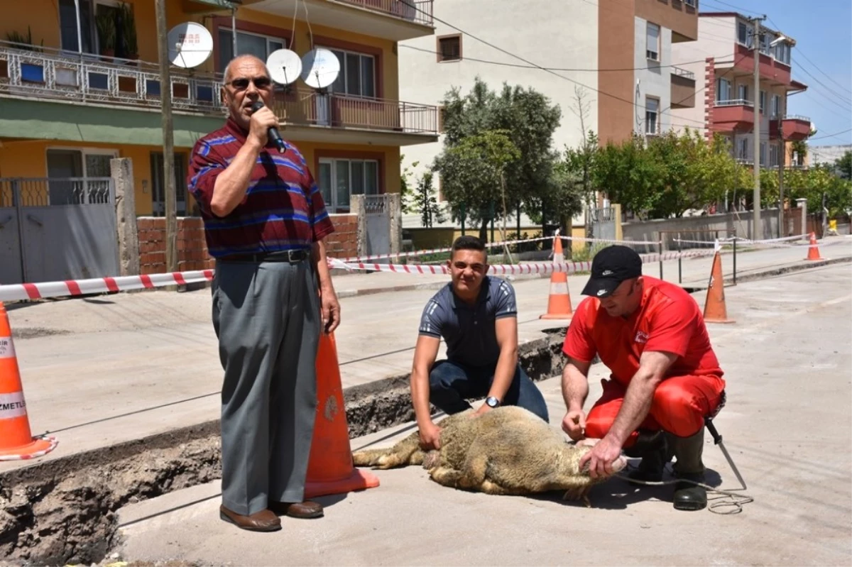 Bigadiç\'te Doğalgaz Sevinci