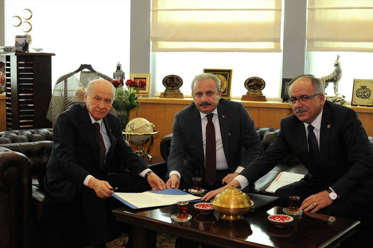 Cumhur İttifakı Protokolü Ysk\'ye Sunuldu