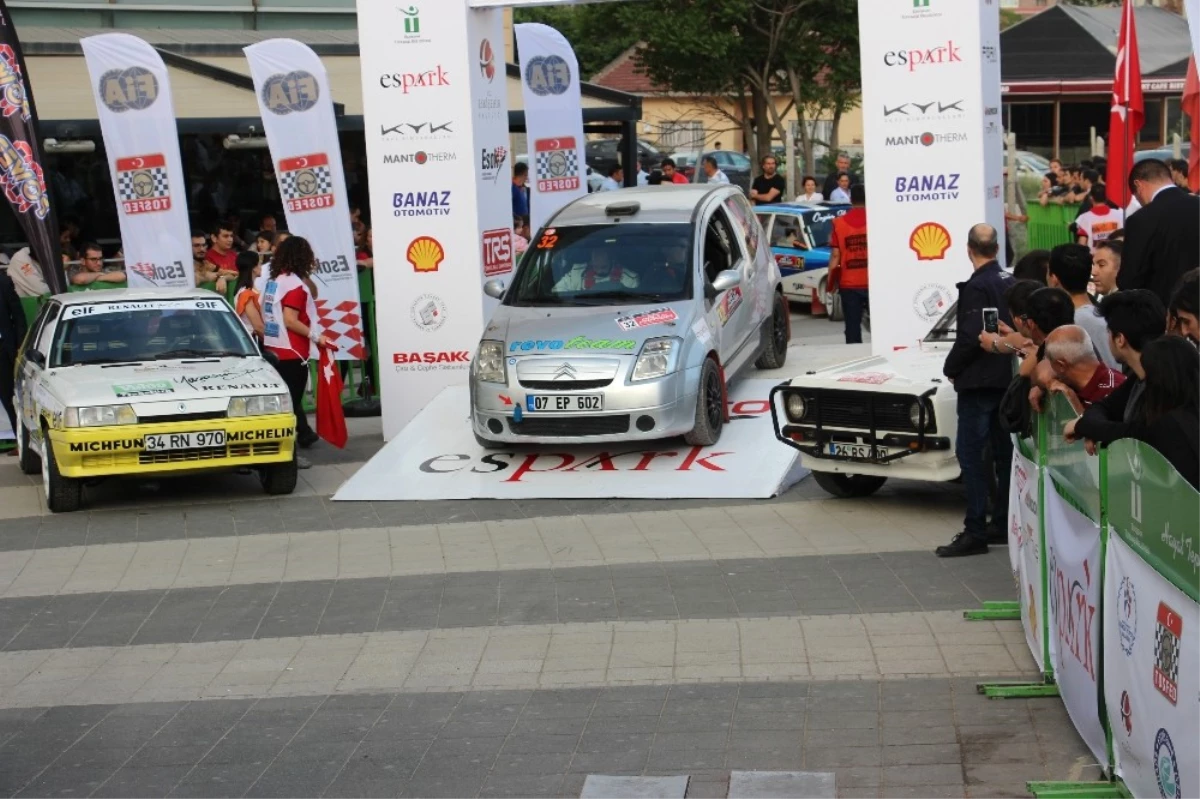 Eskişehir\'de, International Rally Phrygia 2018\'in Açılış Seremonisi Yapıldı