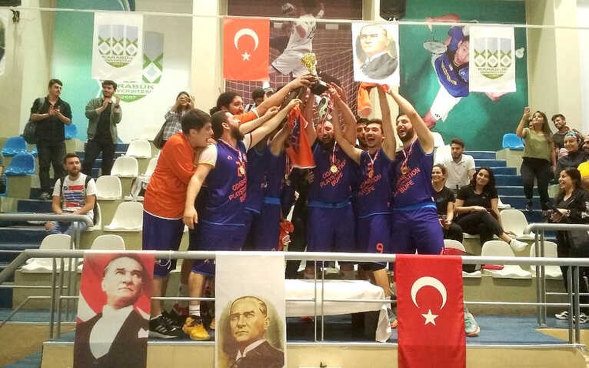 Kbü Rektörlük Kupası\'nda Basketbol Şampiyonu Mühendislik Fakültesi