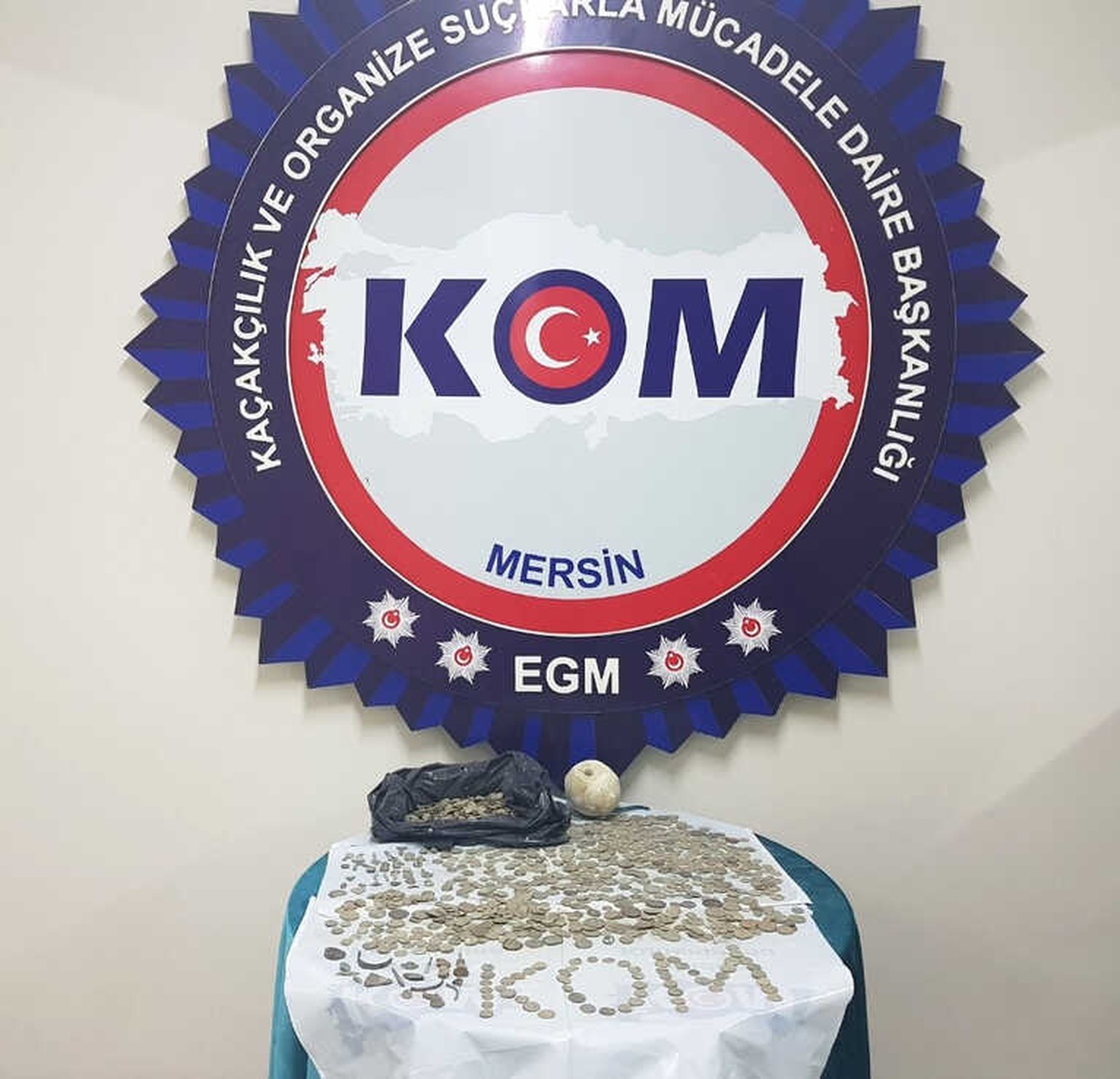 Mersin\'de Tarihi Eser Kaçakçıları Yakalandı