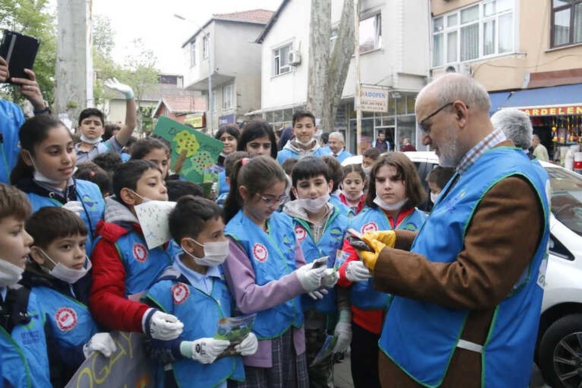 Minikler Temiz Çevre İçin Yürüdü