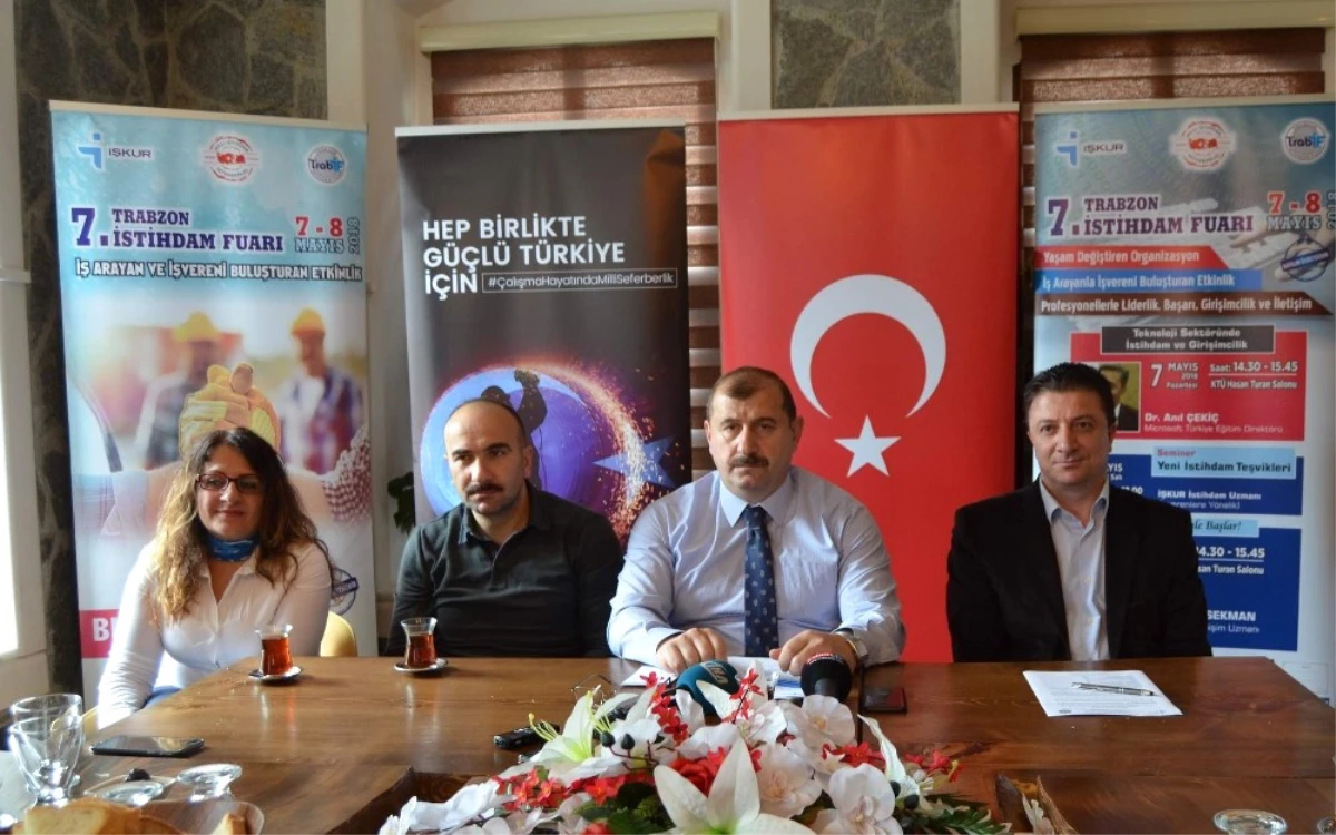 7. Trabzon İstihdam Fuarı 7 Mayıs Günü Başlıyor