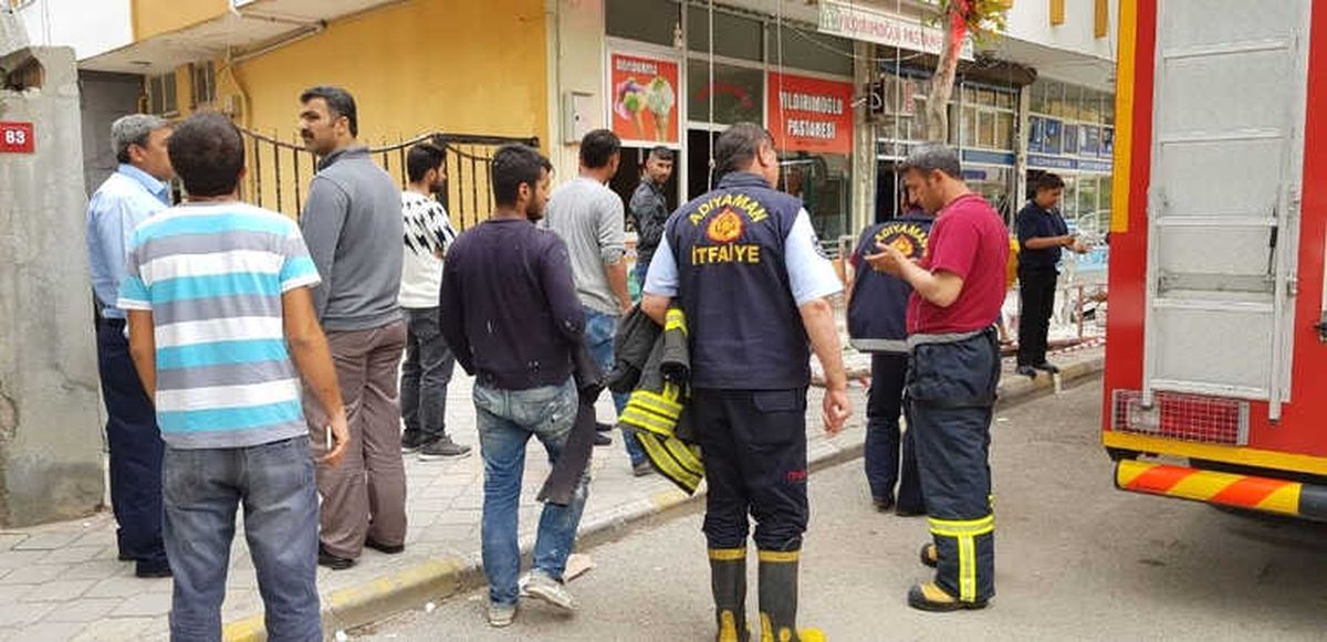 Binanın Bacasında Yangın Çıktı