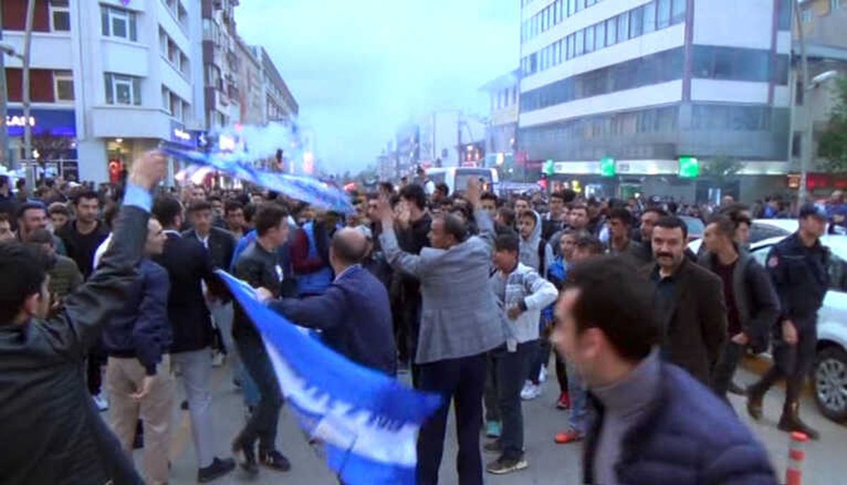 Erzurum\'da Play-Off Coşkusu