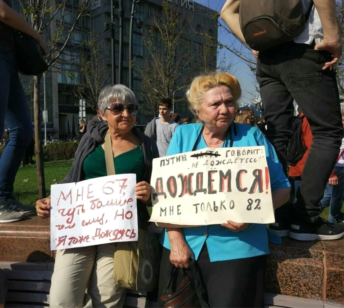 Moskova\'da 300\'e Yakın Kişi Gözaltına Alındı