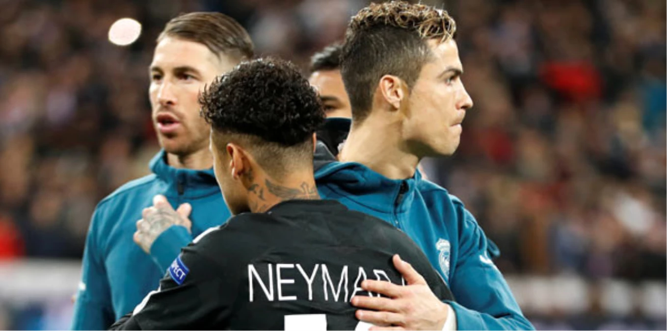 PSG\'li Neymar, Ronaldo ile Takım Arkadaşı Olmak İstiyor