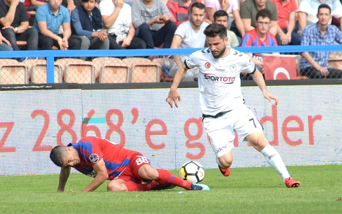 Spor Toto Süper Lig: Kardemir Karabükspor: 0 - Atiker Konyaspor: 1 (Maç Sonucu)