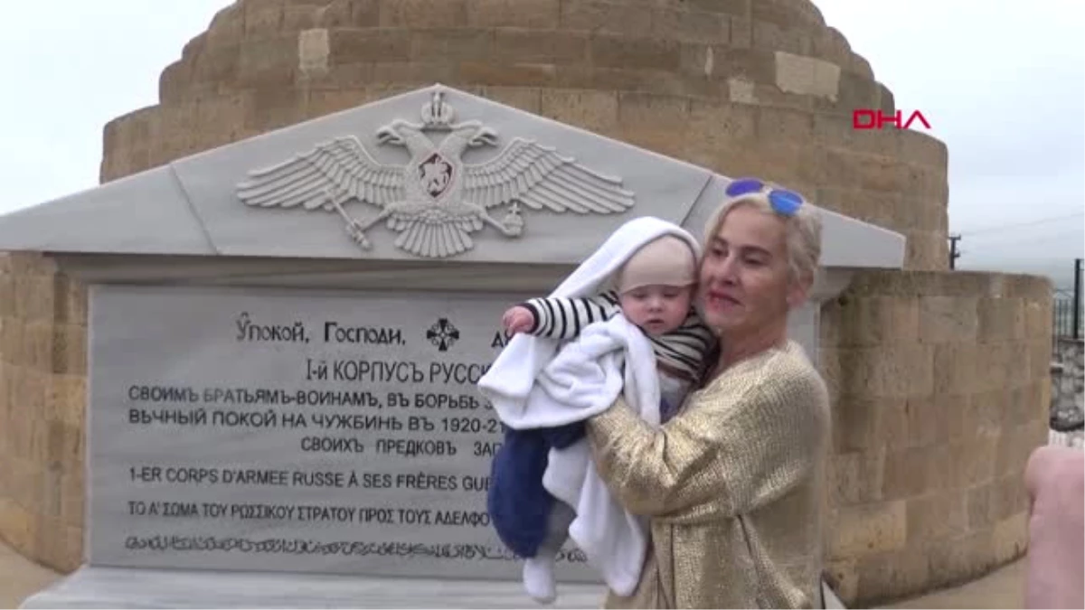Çanakkale Gelibolu\'daki Rus Anıtı\'nda Anma Töreni Hd