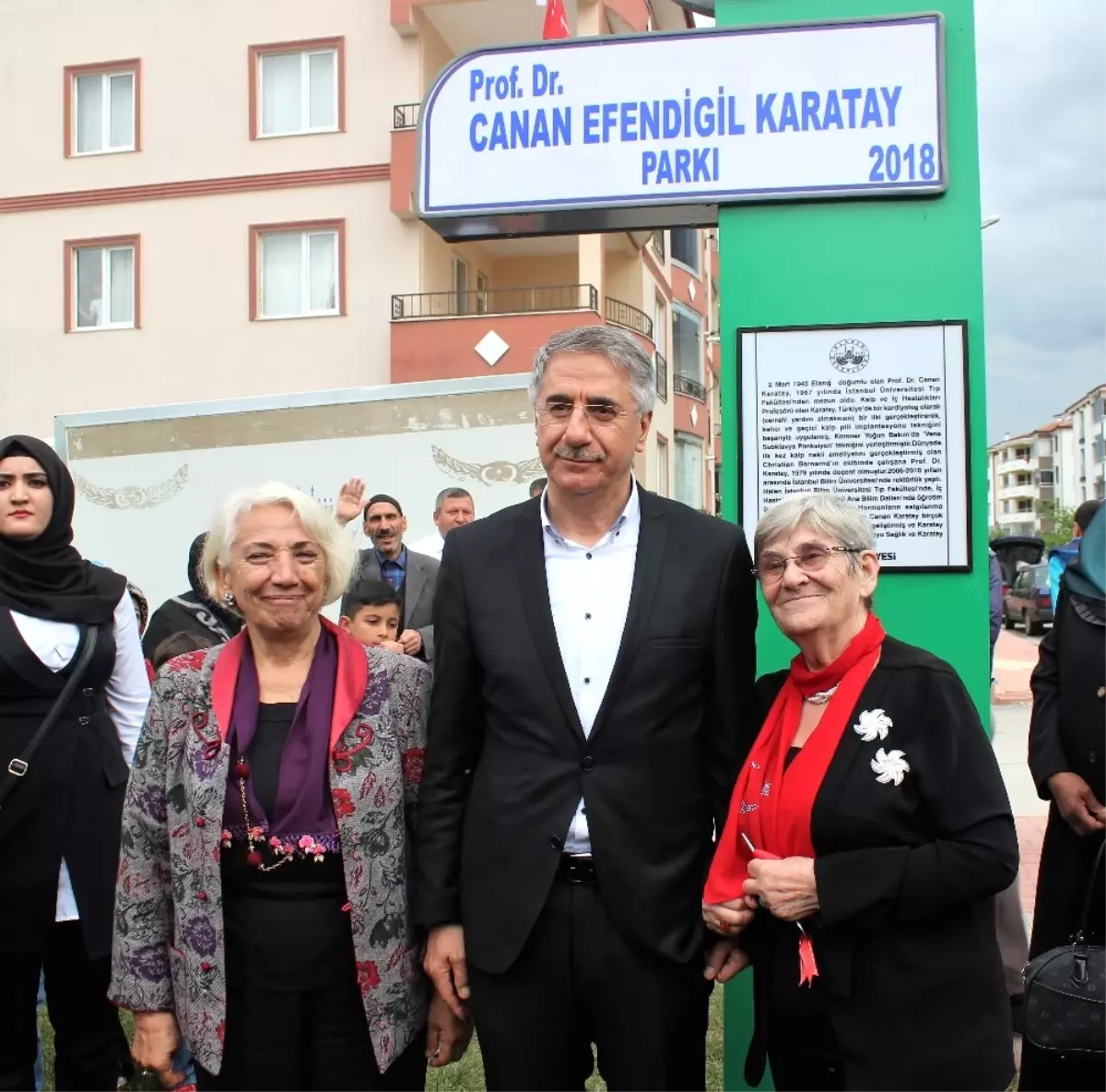 Elazığ\'da Canan Karatay\'ın İsmi Parka Verildi