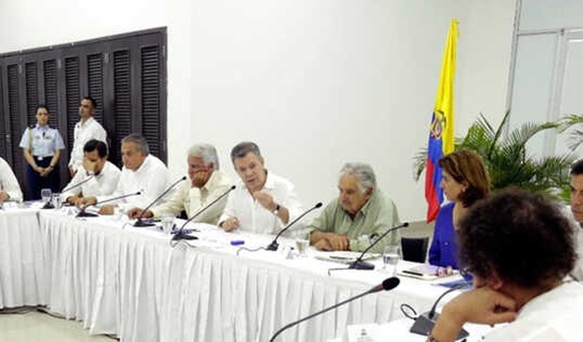 Kolombiya ile Eln Havana\'da Masaya Oturacak