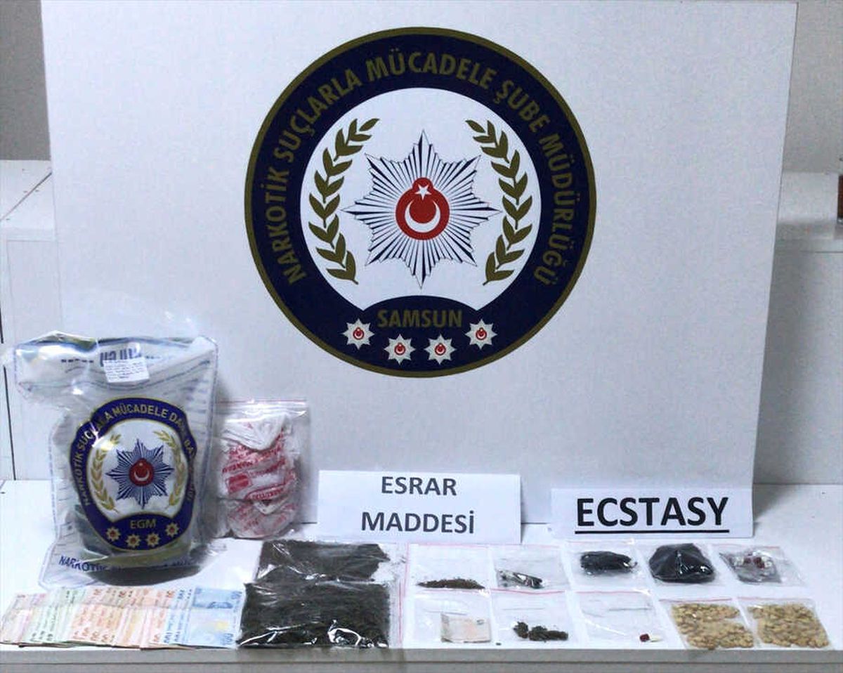 Samsun\'da Uyuşturucu Operasyonu