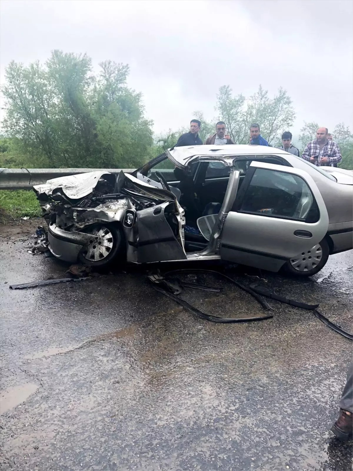 Zonguldak\'ta Trafik Kazası: 5 Yaralı