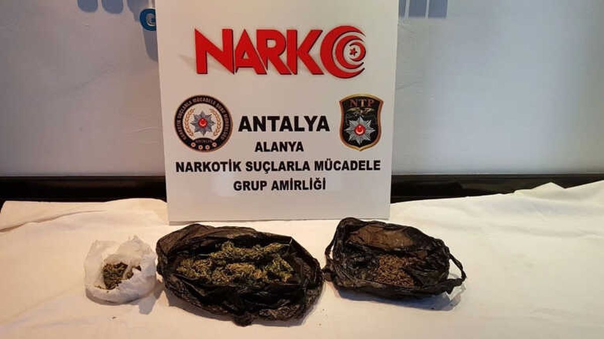 Alanya\'da Uyuşturucu Baskını