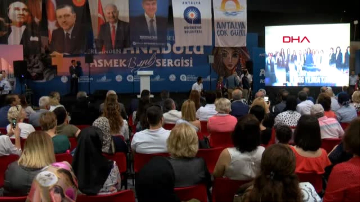 Antalya Asmek Sergisi Törenle Açıldı