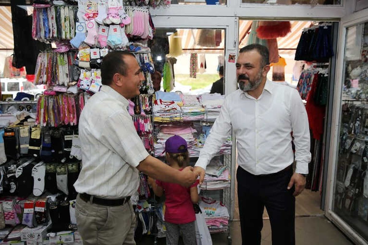 Başkan Ercan Seçim Çalışmalarına Devam Ediyor