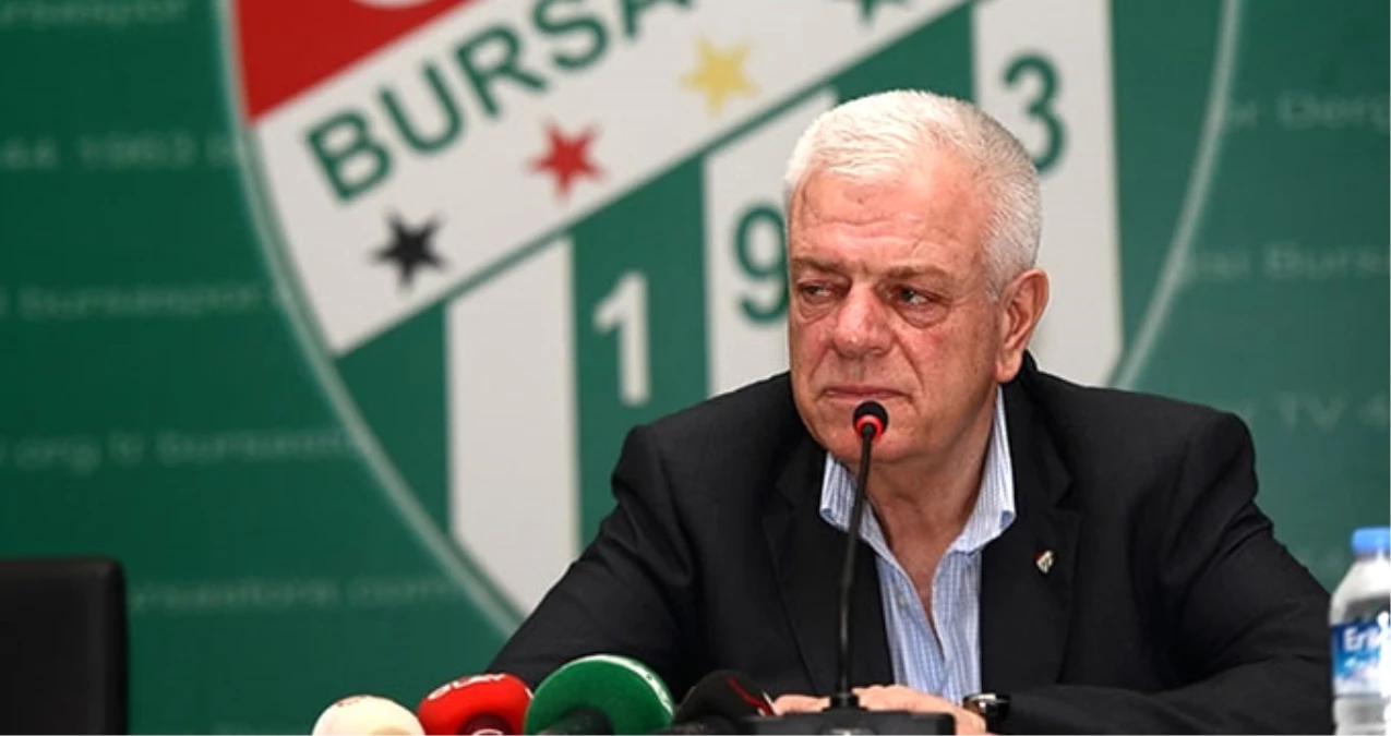 Bursaspor Başkanı Ali Ay: Fırat Aydınus\'a Karşı Oynadık