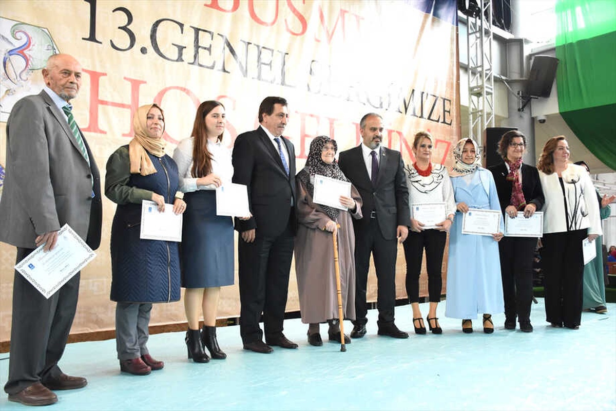 Busmek Kursiyerlerinin Eserleri Sergilendi