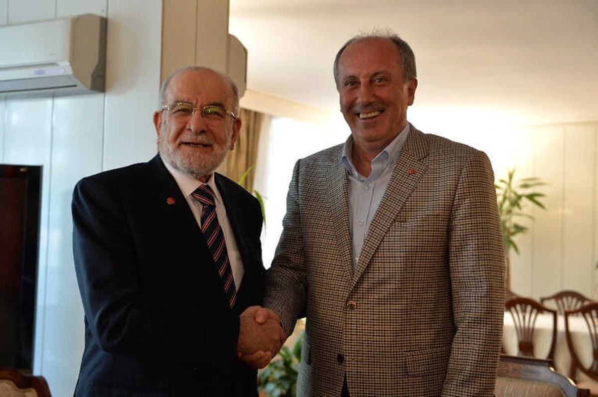 Cumhurbaşkanı Adayı Muharrem İnce Saadet Partisi\'nde