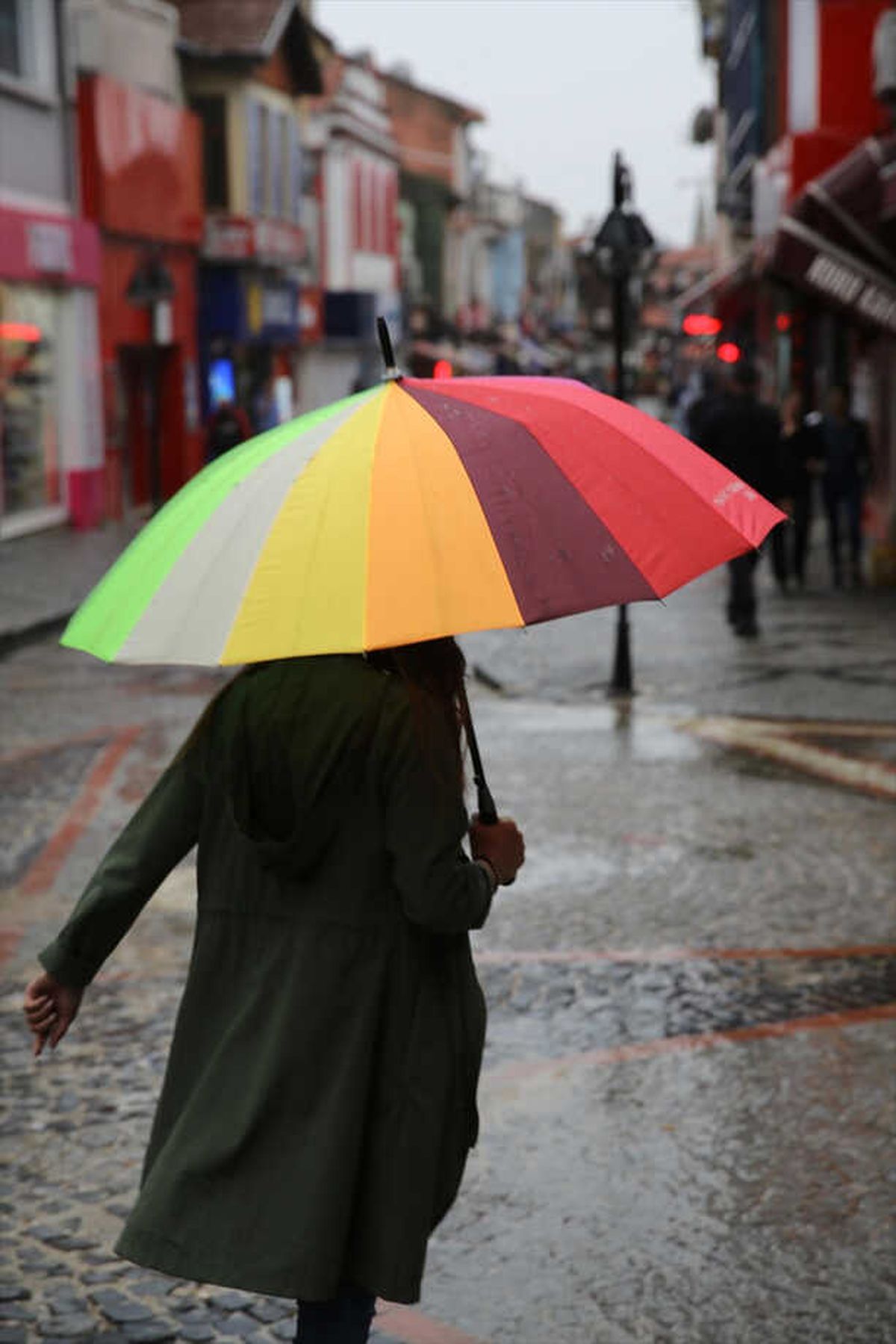 Edirne\'de Kuvvetli Sağanak
