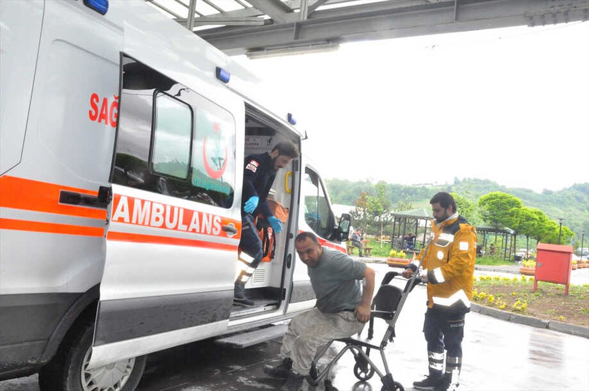 Elektrik Akımına Kapılan İşçi Yaralandı